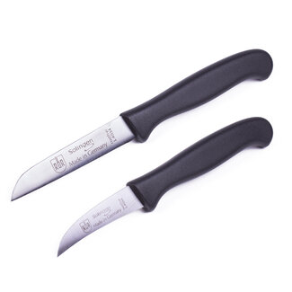 RÖR Solingen Schilmesje Krom & Recht – Kunststof Handvat – RVS Lemmet – 2 Delig