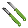 Solingen Solingen Schilmesje - RVS Glad - 16 cm met "Blade Cover" - Mix Kleur - 5 Stuks Solingen Solingen Schilmesje - RVS Glad - 16 cm met "Blade Cover" - Mix Kleur - 5 Stuks
