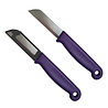 Solingen Solingen Schilmesje - RVS Glad - 16 cm met "Blade Cover" - Mix Kleur - 5 Stuks Solingen Solingen Schilmesje - RVS Glad - 16 cm met "Blade Cover" - Mix Kleur - 5 Stuks