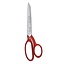 Mundial Professionele Stofschaar 15 cm – RVS – Rood Gelakt met Microvertanding