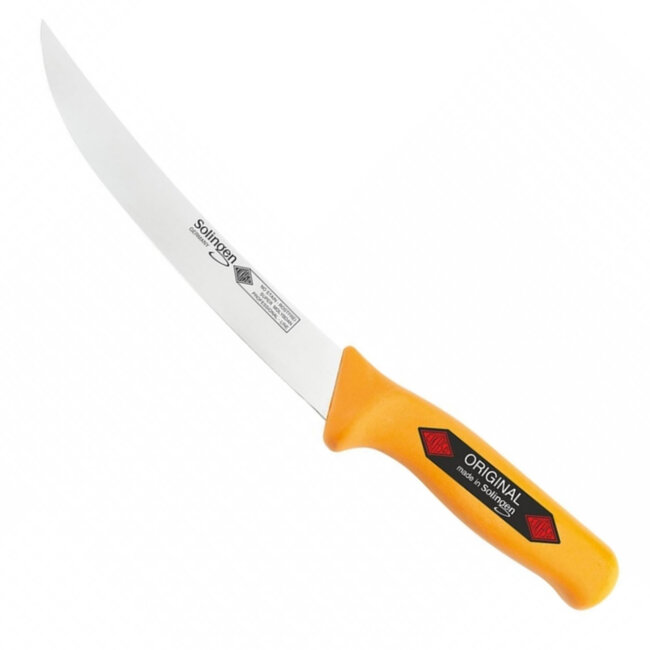 Eikaso Solingen Semi-Flexibel Vleesmes – 21 cm Lemmet – Geel Handvat