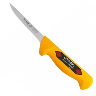 Eikaso Solingen Semi-flexibel Uitbeenmes 10 cm – Ergonomisch Geel Heft – Molybdeen Staal Eikaso Solingen Semi-flexibel Uitbeenmes 10 cm – Ergonomisch Geel Heft – Molybdeen Staal