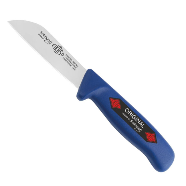 Eikaso Solingen Solingen Groentemes – 11 cm Lemmet – Stijf – Blauw Heft