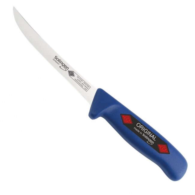 Eikaso Solingen Flexibel Vis Fileermes – 16 cm – Ergonomisch Blauw Handvat