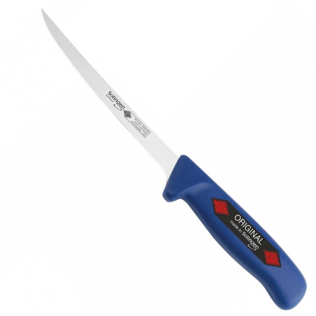 Eikaso Solingen Flexibel Fileermes 16 cm – Nauwkeurig en Comfortabel voor Vis en Vlees