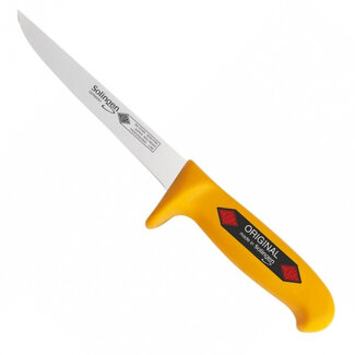 Eikaso Solingen Uitbeenmes 18 cm – Stijf Lemmet – Veilig Profitect Heft – Geel
