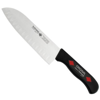 Eikaso Solingen Santokumes 16 cm – Semi-flexibel met Kuilen – Ergonomisch Handvat Eikaso Solingen Santokumes 16 cm – Semi-flexibel met Kuilen – Ergonomisch Handvat