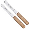 RÖR Solingen RÖR Solingen Ontbijtmes Buckels - Lemmet 11.5 cm - Beukenhout - 2 stuks RÖR Solingen RÖR Solingen Ontbijtmes Buckels - Lemmet 11.5 cm - Beukenhout - 2 stuks