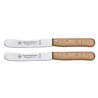 RÖR Solingen RÖR Solingen Ontbijtmes Buckels - Lemmet 11.5 cm - Beukenhout - 2 stuks RÖR Solingen RÖR Solingen Ontbijtmes Buckels - Lemmet 11.5 cm - Beukenhout - 2 stuks