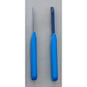 Solingen Solingen Schilmesje Robuust Handvat - RVS Glad - 16 cm met "Blade Cover" - Blauw - 10 stuks Solingen Solingen Schilmesje Robuust Handvat - RVS Glad - 16 cm met "Blade Cover" - Blauw - 10 stuks