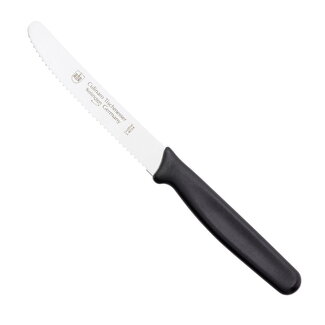 RÖR Solingen Tafelmes Culinaro – RVS – Lemmet 11 cm – Kunststof Heft – Zwart