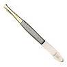 RÖR Solingen RÖR Solingen Epileer Tweezer / Pincet - 75 mm - Schuin - RVS - Verguld RÖR Solingen RÖR Solingen Epileer Tweezer / Pincet - 75 mm - Schuin - RVS - Verguld