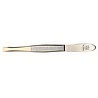 RÖR Solingen RÖR Solingen Epileer Tweezer / Pincet - 75 mm - Recht - RVS - Verguld RÖR Solingen RÖR Solingen Epileer Tweezer / Pincet - 75 mm - Recht - RVS - Verguld