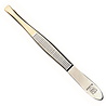 RÖR Solingen RÖR Solingen Epileer Tweezer / Pincet - 75 mm - Recht - RVS - Verguld RÖR Solingen RÖR Solingen Epileer Tweezer / Pincet - 75 mm - Recht - RVS - Verguld