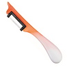 RÖR Solingen RÖR Solingen Dunschiller Star - Kunststof - Enkel Mes - 19 cm - Bi-color - Oranje RÖR Solingen RÖR Solingen Dunschiller Star - Kunststof - Enkel Mes - 19 cm - Bi-color - Oranje