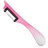 RÖR Solingen RÖR Solingen Dunschiller Star - Kunststof - Enkel Mes - 19 cm - Bi-color - Roze RÖR Solingen RÖR Solingen Dunschiller Star - Kunststof - Enkel Mes - 19 cm - Bi-color - Roze