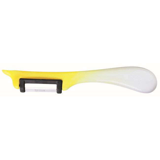 RÖR Solingen Dunschiller Star – Kunststof – Enkel Mes – 19 cm – Bi-color – Geel