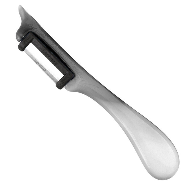 RÖR Solingen Dunschiller Star – Kunststof – Enkel Mes – 19 cm – Bi-color – Zwart