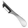 RÖR Solingen RÖR Solingen Dunschiller Star - Kunststof - Enkel Mes - 19 cm - Bi-color - Zwart RÖR Solingen RÖR Solingen Dunschiller Star - Kunststof - Enkel Mes - 19 cm - Bi-color - Zwart