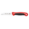 RÖR Solingen RÖR Solingen Schilmesje Extra Grip - RVS Lemmet Recht - 17.5 cm - Zwart met Rood RÖR Solingen RÖR Solingen Schilmesje Extra Grip - RVS Lemmet Recht - 17.5 cm - Zwart met Rood