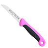 RÖR Solingen RÖR Solingen Schilmesje Extra Grip - RVS Lemmet Recht - 17.5 cm - Zwart met Roze RÖR Solingen RÖR Solingen Schilmesje Extra Grip - RVS Lemmet Recht - 17.5 cm - Zwart met Roze