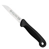 RÖR Solingen RÖR Solingen Schilmesje Extra Grip - RVS Lemmet Recht - 17.5 cm - Zwart met Zwart RÖR Solingen RÖR Solingen Schilmesje Extra Grip - RVS Lemmet Recht - 17.5 cm - Zwart met Zwart