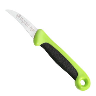 RÖR Solingen Schilmesje Extra Grip – RVS Lemmet Krom – 15 cm – Zwart met Groen