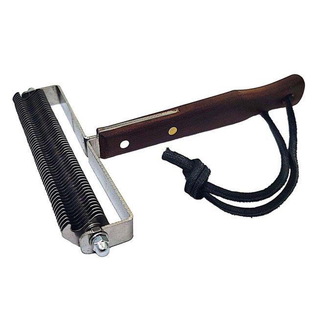 Mars Coat-King Uitdunkam voor Paarden – Extra Fijn 1,5 mm – 60 Messen – FSC Houten Handvat