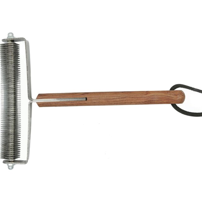 Mars Coat-King Uitdunkam voor Paarden – Extra Fijn 1,5 mm – 60 Messen – FSC Houten Handvat