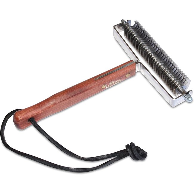 Mars Coat-King Uitdunkam voor Paardenvachten – Middelgroot – 3,5 mm – 30 Messen – FSC Hout