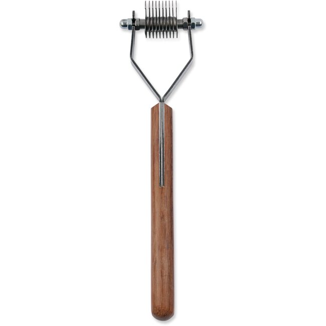 Mars Coat-King Uitdunkam voor Dieren – Mini Fijn – 1,5 mm – 10 Messen – FSC Houten Handvat