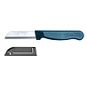 Solingen Solingen Schilmesje Robuust Handvat - RVS Glad - 16 cm met "Blade Cover" - Groen Glitter Solingen Solingen Schilmesje Robuust Handvat - RVS Glad - 16 cm met "Blade Cover" - Groen Glitter