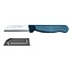 Solingen Schilmesje Robuust Handvat – RVS Glad – 16 cm met Blade Cover – Groen Glitter – 10 stuks