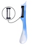 Solingen Solingen Dunschiller Star - Dubbel Mes - 19 cm - Bi-Color - Wit met Turquoise Solingen Solingen Dunschiller Star - Dubbel Mes - 19 cm - Bi-Color - Wit met Turquoise