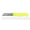 Solingen Solingen Schilmesje - RVS - Glad - 16 cm met "Blade Cover" - Neon Geel - 10 stuks Solingen Solingen Schilmesje - RVS - Glad - 16 cm met "Blade Cover" - Neon Geel - 10 stuks