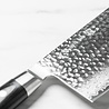 Yaxell Yaxell Japans - Serie Zen - Chinees Koksmes - VG10 Staal - 61 HRC - Lemmet 18 cm - 37 Lagen Damaststaal - Canvas-Micarta Heft Yaxell Yaxell Japans - Serie Zen - Chinees Koksmes - VG10 Staal - 61 HRC - Lemmet 18 cm - 37 Lagen Damaststaal - Canvas-Micarta Heft