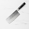 Yaxell Yaxell Japans - Serie Zen - Chinees Koksmes - VG10 Staal - 61 HRC - Lemmet 18 cm - 37 Lagen Damaststaal - Canvas-Micarta Heft Yaxell Yaxell Japans - Serie Zen - Chinees Koksmes - VG10 Staal - 61 HRC - Lemmet 18 cm - 37 Lagen Damaststaal - Canvas-Micarta Heft