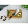 Yaxell Yaxell Japans - Serie Zen - Chinees Koksmes - VG-10 Staal - 61 HRC - Lemmet 18 cm - 37 Lagen Damaststaal - Canvas-Micarta Heft Yaxell Yaxell Japans - Serie Zen - Chinees Koksmes - VG-10 Staal - 61 HRC - Lemmet 18 cm - 37 Lagen Damaststaal - Canvas-Micarta Heft