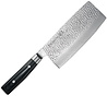 Yaxell Yaxell Japans - Serie Zen - Chinees Koksmes - VG10 Staal - 61 HRC - Lemmet 18 cm - 37 Lagen Damaststaal - Canvas-Micarta Heft Yaxell Yaxell Japans - Serie Zen - Chinees Koksmes - VG10 Staal - 61 HRC - Lemmet 18 cm - 37 Lagen Damaststaal - Canvas-Micarta Heft