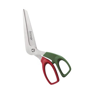 Triangle Pizzaschaar met Italiaanse Vlagkleuren – 24,5 cm – Uitneembaar – RVS