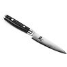Yaxell Yaxell Japans - Serie Ran - Universeelmes - VG10 Staal - 61 HRC - Lemmet 12 cm - 69 Lagen Damaststaal - Canvas-Micarta Heft Yaxell Yaxell Japans - Serie Ran - Universeelmes - VG10 Staal - 61 HRC - Lemmet 12 cm - 69 Lagen Damaststaal - Canvas-Micarta Heft