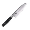 Yaxell Yaxell Ran Santoku Koksmes 16.5cm - VG10, 69-Lagen Damast, Canvas-Micarta Heft Yaxell Yaxell Ran Santoku Koksmes 16.5cm - VG10, 69-Lagen Damast, Canvas-Micarta Heft