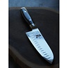 Yaxell Yaxell Japans - Serie Ran - Santuko Koksmes met Kuilen - VG10 Staal - 61 HRC - Lemmet 16.5 cm - 69 Lagen Damaststaal - Canvas-Micarta Heft Yaxell Yaxell Japans - Serie Ran - Santuko Koksmes met Kuilen - VG10 Staal - 61 HRC - Lemmet 16.5 cm - 69 Lagen Damaststaal - Canvas-Micarta Heft