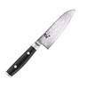 Yaxell Yaxell Japans - Serie Ran - Santoku Koksmes - VG10 Staal - 61 HRC - Lemmet 12.5 cm - 69 Lagen Damaststaal - Canvas-Micarta Heft Yaxell Yaxell Japans - Serie Ran - Santoku Koksmes - VG10 Staal - 61 HRC - Lemmet 12.5 cm - 69 Lagen Damaststaal - Canvas-Micarta Heft