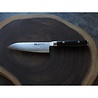 Yaxell Yaxell Japans - Serie Ran - Santoku Koksmes - VG10 Staal - 61 HRC - Lemmet 12.5 cm - 69 Lagen Damaststaal - Canvas-Micarta Heft Yaxell Yaxell Japans - Serie Ran - Santoku Koksmes - VG10 Staal - 61 HRC - Lemmet 12.5 cm - 69 Lagen Damaststaal - Canvas-Micarta Heft