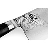 Yaxell Yaxell Japans - Serie Ran - Chinees Koksmes - VG10 Staal - 61 HRC - Lemmet 18 cm - 69 Lagen Damaststaal - Canvas-Micarta Heft Yaxell Yaxell Japans - Serie Ran - Chinees Koksmes - VG10 Staal - 61 HRC - Lemmet 18 cm - 69 Lagen Damaststaal - Canvas-Micarta Heft