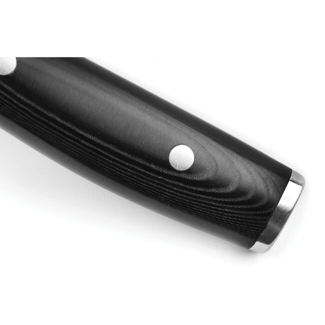 Yaxell Ran Fileermes 18 cm – 69 Lagen Damaststaal – VG10 Staal – 61 HRC – Canvas-Micarta Heft