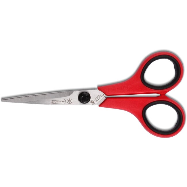 Mundial Professionele Naaisterschaar – 14,5 cm – Microvertanding – Soft Grip – Rood