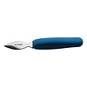 Au Nain Au Nain Oestermes - Ergonomisch - RVS - Blauw - 17 cm Au Nain Au Nain Oestermes - Ergonomisch - RVS - Blauw - 17 cm