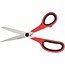 Mundial Huishoudschaar met Microvertanding – 22 cm – Rood/Zwart